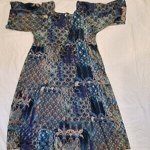 Johnny Was Klodi Raglan Midi Dress NWOT